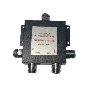 4 WAY N F MICROSTRIP  SPLITTER 800-2500 MHZ