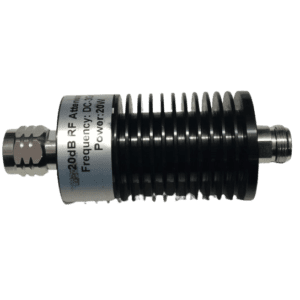 ATT 20DB 100W N M/F 3GHZ