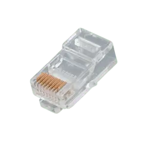 RJ 45 M CONNECTOR (PLASTIC)
