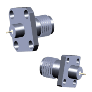 SMA F 4 HOLE SOLDER