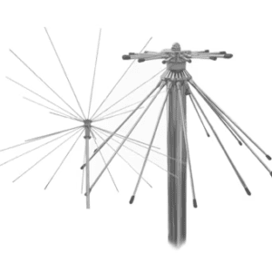 Discone-Type Antenna 40-500MHz