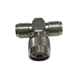 T TYPE N (M-F-F) ADAPTOR 3GHZ