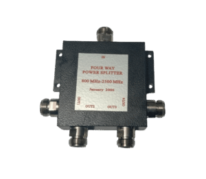 4 Way N Female Microstrip Splitter 800?2500 MHz