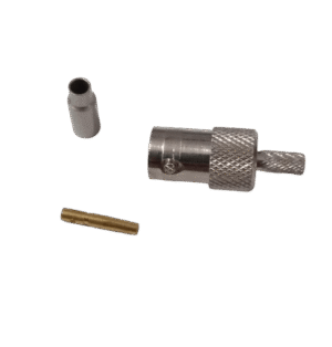 BNC Female Connector for LMR100 Cable Crimp