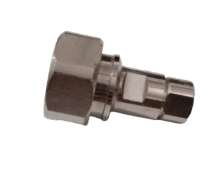 DIN Male Connector for 1/4 inch SF Cable Clamp