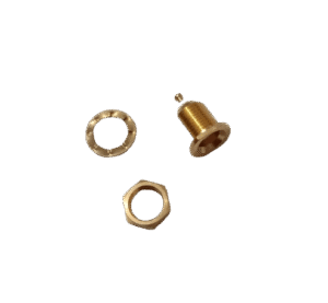 MCX Female Bulkhead Connector, Solder