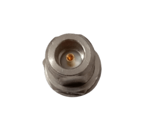 N Female Bulkhead Connector for LMR100 Cable Clamp