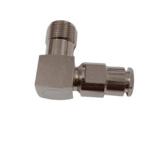 N Female Right Angle Connector for LMR240 Cable Clamp