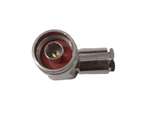 N Male Right Angle Connector for LMR240 Cable Crimp