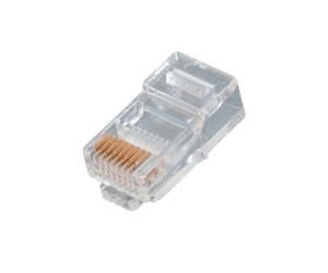 RJ45 Male Connector, Plastic