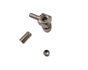 SAA Male Right Angle Connector, BT 3002 Crimp