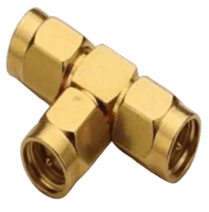 SMA Male T-Type Adapter, 3 GHz