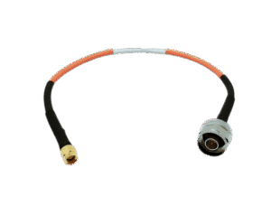 SMA Male to N-Type Male Test Cable Assembly, 6 GHz