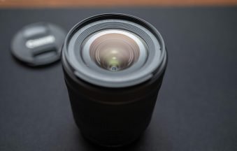 a close up of a speaker